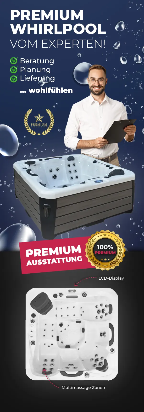 Verona Terrassen Whirlpool